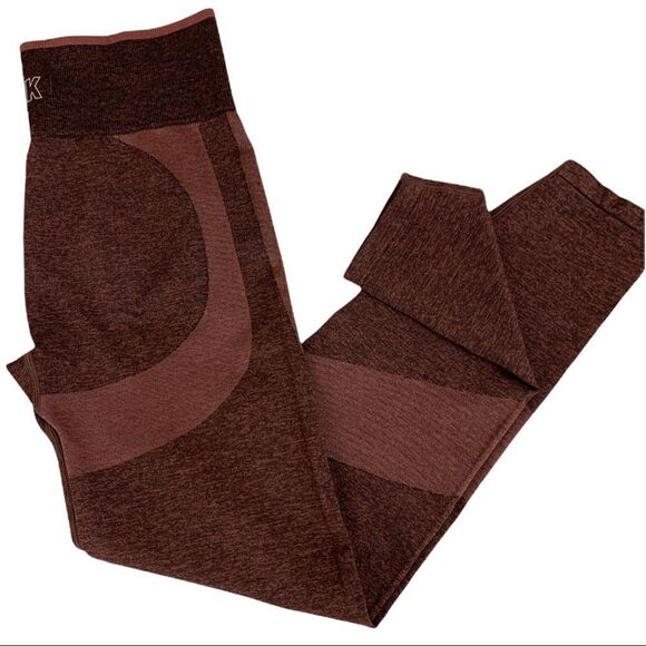 PINK Victoria Secret Seemless Dusty Rose Leggings - Picture 2 of 7